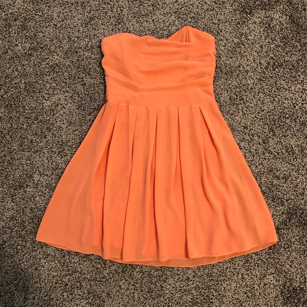 Formal Strapless Mini Dress